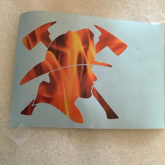 Other - 2 firefighter decals 4 tabbysue10